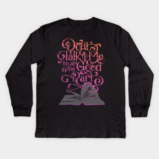 Books and Reading I'm at the Good Part Kids Long Sleeve T-Shirt